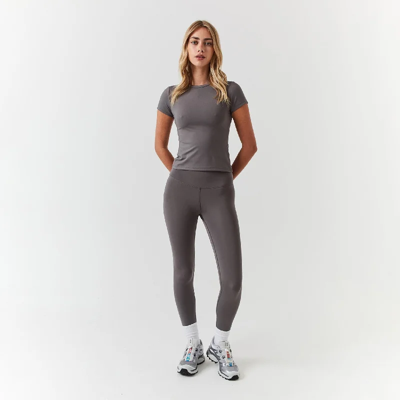 Flash Sale Second Skin Top & Legging Set | Grey