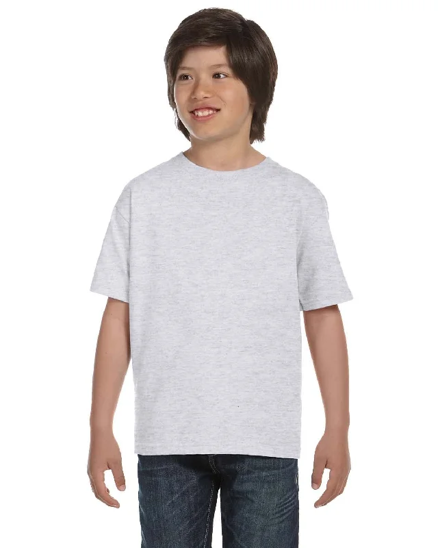 Today’s Special Hanes Youth Beefy-T T-Shirt | Ash