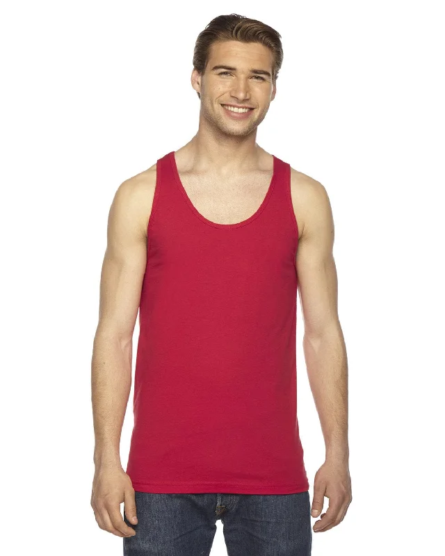 Price Slash American Apparel Unisex Fine Jersey Tank | Red