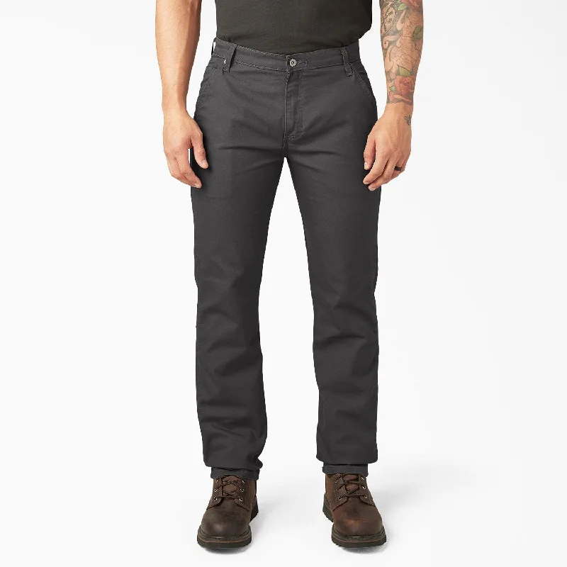 Special Price Dickies Men's FLEX Regular Fit Duck Carpenter Pant_Stonewashed Slate