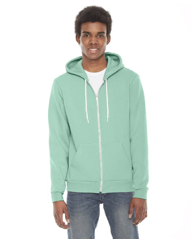 Early Bird American Apparel Unisex Flex Fleece Zip Hoodie | Menthe