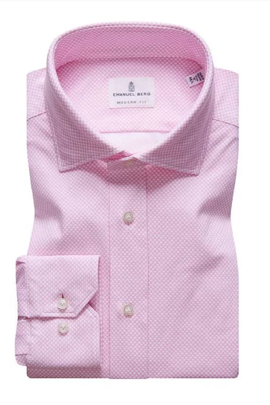 Deal of the Day Modern 4Flex Stretch Shirt SF 16597122BYMF Bright Pink