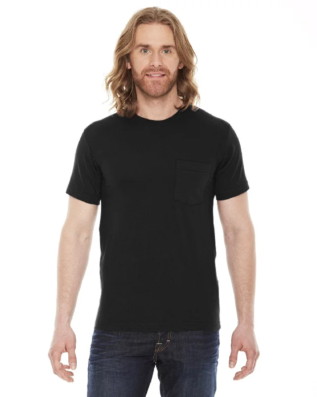 Special Discount American Apparel Unisex Fine Jersey Pocket Short Sleeve T-Shirt | Black Special Discount American Apparel Unisex Fine Jersey Pocket Short Sleeve T-Shirt | Black