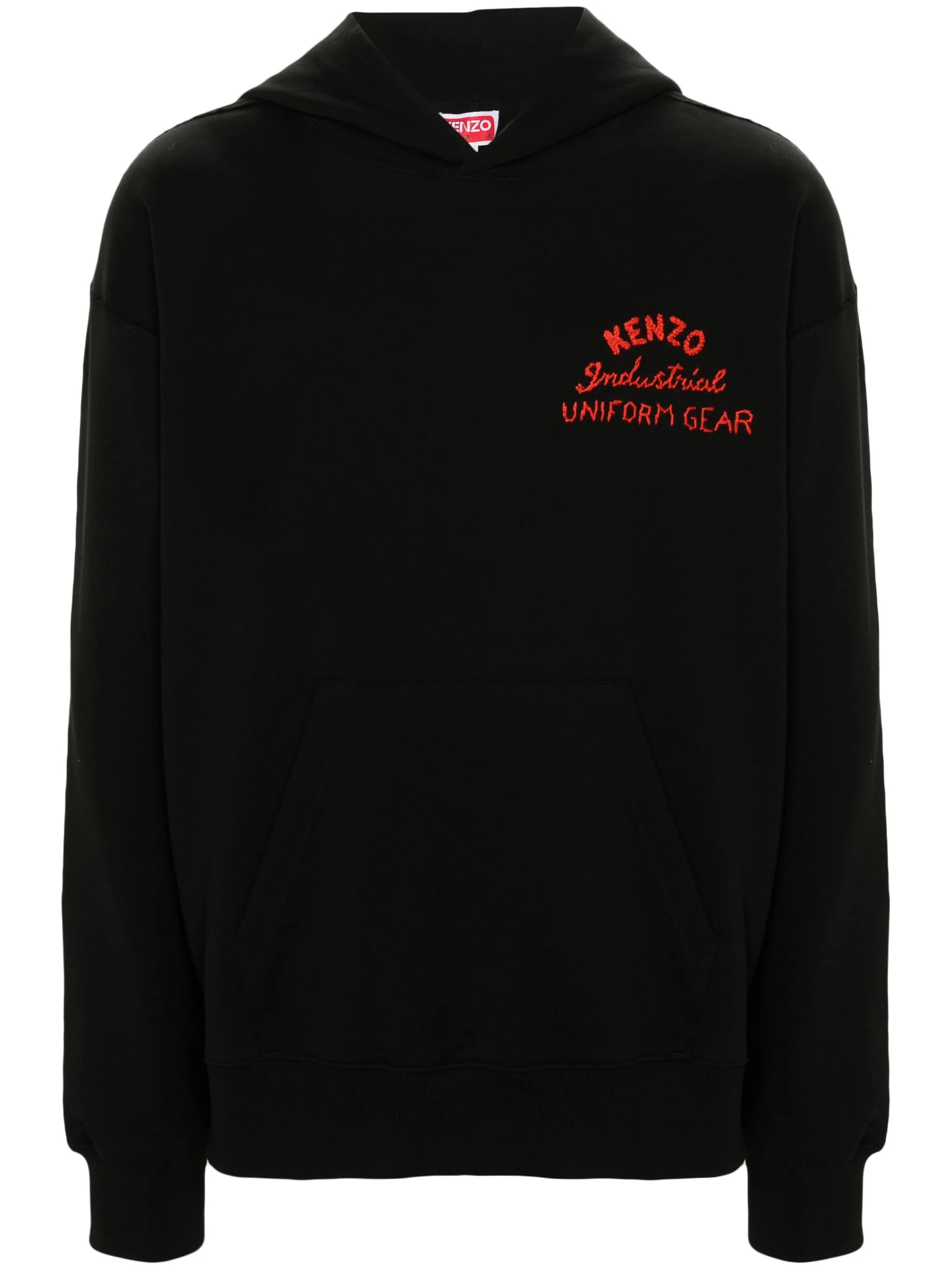 Blowout Deals Drawn Varsity Cotton Hoodie