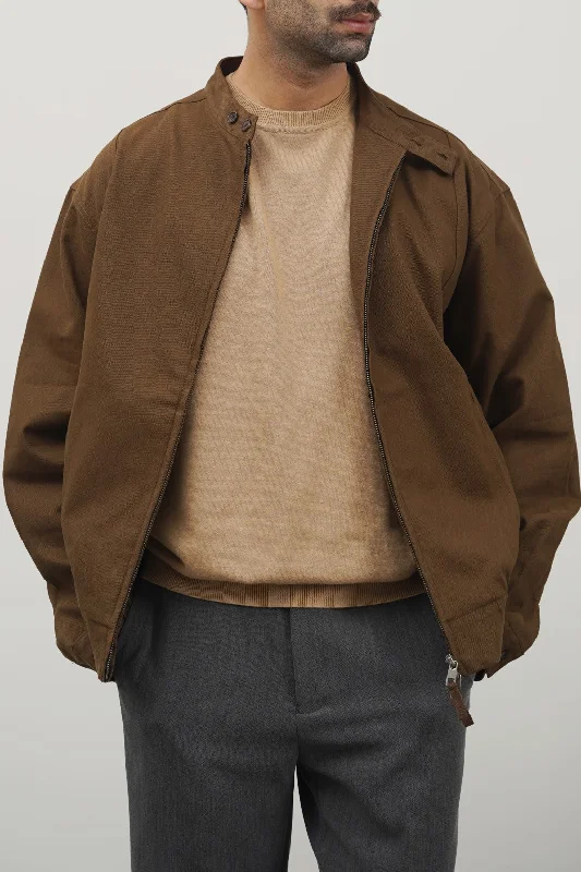 Amazing Deals COTTON HARRINGTON JACKET