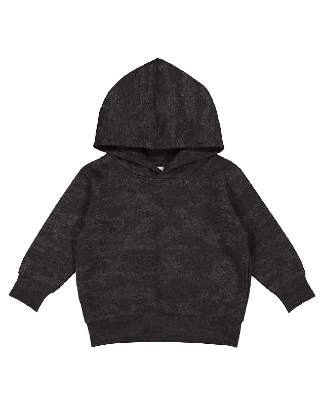 Great Deals Rabbit Skins Toddler Hooded Sweatshirt | Storm Camo
