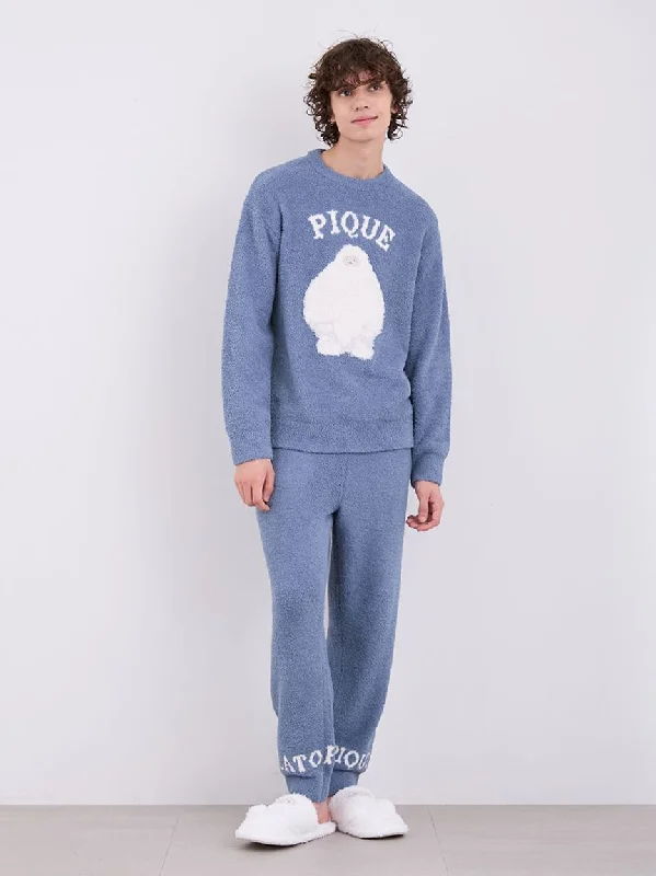 While Supplies Last Mens Powder Gelato Monster Pullover Sweater