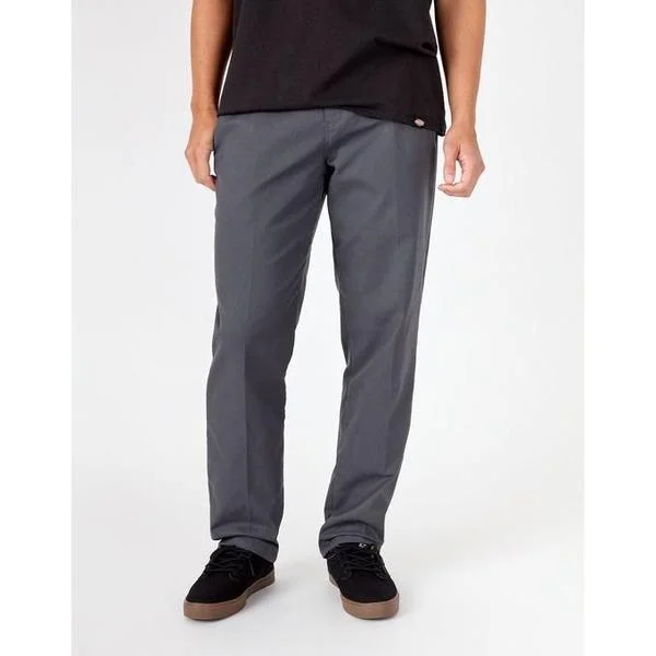 Online Exclusive Dickies Skateboarding Pants Flex Slim Fit Straight Leg Charcoal Gray Online Exclusive Dickies Skateboarding Pants Flex Slim Fit Straight Leg Charcoal Gray
