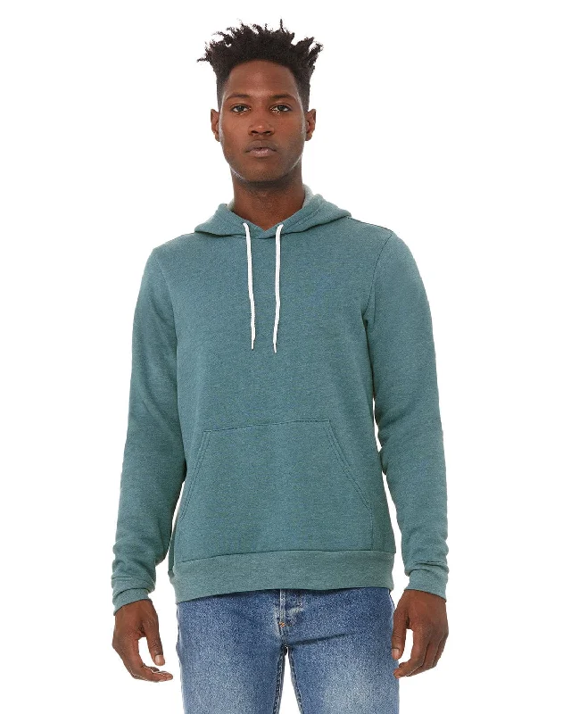 Price Meltdown Bella+Canvas Unisex Sponge Fleece Pullover Hoodie | Hthr Deep Teal