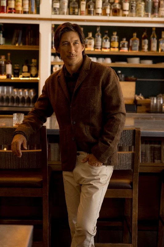 Weekend Discounts to Indulge In Swire Wool Blazer - Chestnut