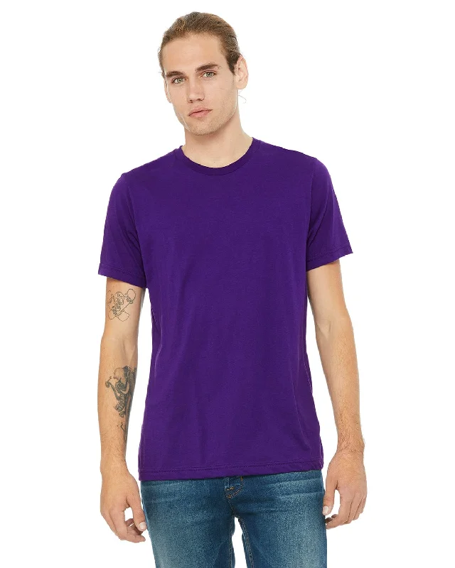 Weekend Bargains to Cherish Bella+Canvas Mens Poly-Cotton Short Sleeve T-Shirt | Team Purple Weekend Bargains to Cherish Bella+Canvas Mens Poly-Cotton Short Sleeve T-Shirt | Team Purple