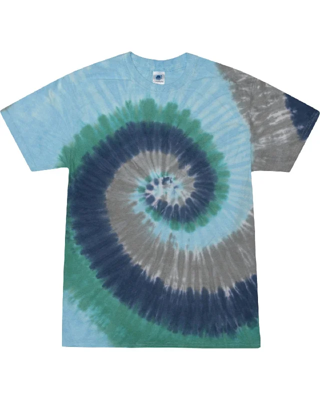 Extra Savings Tie-Dye Youth 100% Cotton Tie-Dyed T-Shirt | Earth