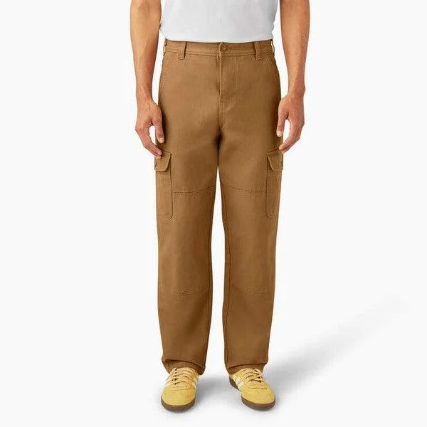 Online Deal Dickies Relaxed Fit Duck Canvas Cargo Pants - Brown