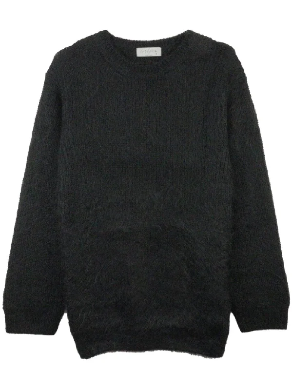 Clearance Sale Crew-Neck Brushed Jumper