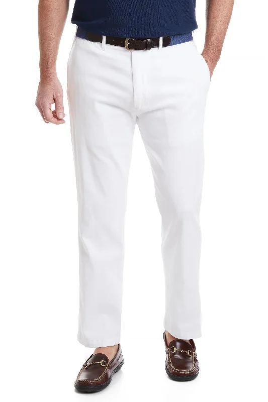 Massive Deals Harbor Pant Stretch Twill White