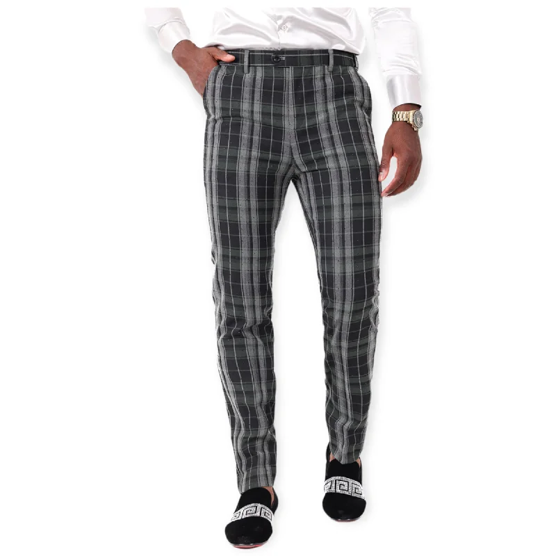 Great Bargain BARABAS: Dinpro Plaid Chino Pant CP193