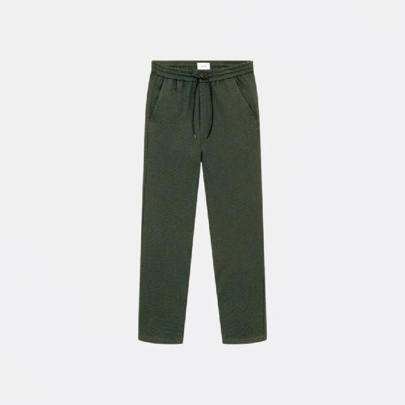 Weekend Discounts to Love Como Tapered Drawstring Structure Pants (Forest Green)