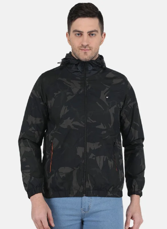 Lowest Price Men Black Solid Jacket