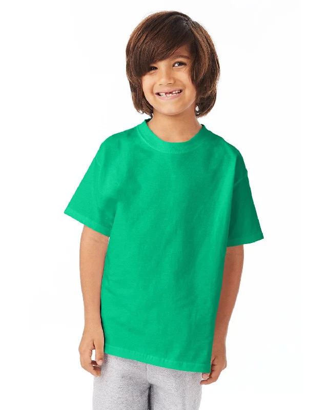 Massive Deals Hanes Youth Authentic-T T-Shirt | Kelly