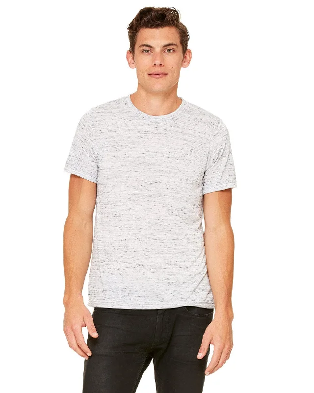 Weekend Savings Galore Bella+Canvas Mens Poly-Cotton Short Sleeve T-Shirt | White Marble Weekend Savings Galore Bella+Canvas Mens Poly-Cotton Short Sleeve T-Shirt | White Marble