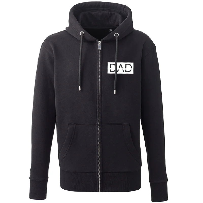 Can't Resist Dad Legacy Block Logo Premium Zip-Thru Hoodie