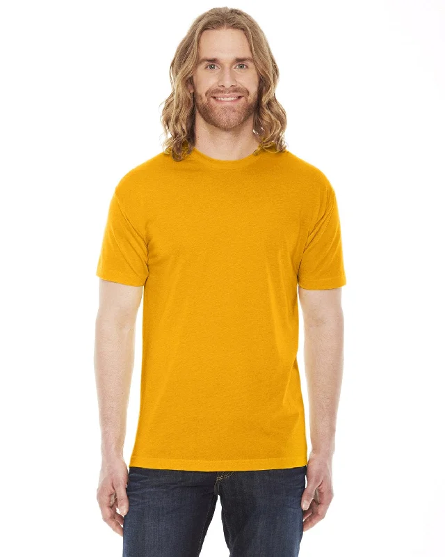 Weekend Special American Apparel Unisex Poly-Cotton Short Sleeve Crewneck | Gold