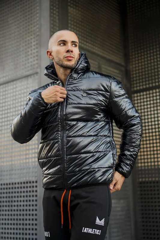 Weekend Offers That Impress Shine Padded Jacket - Black