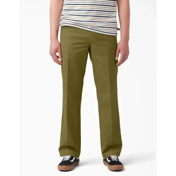 Limited Time Offer Dickies Skateboarding Pants Regular Fit Moss Green