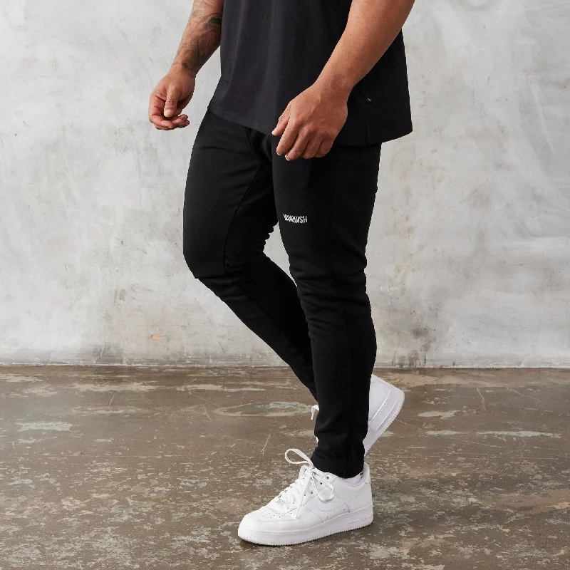 Extra Discount Vanquish Essential Black Tapered Fit Sweatpants