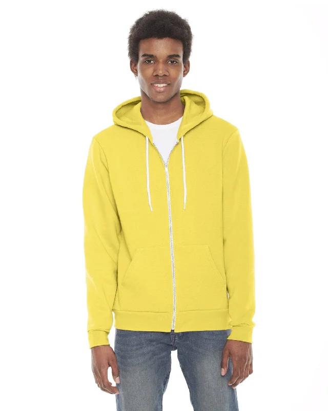 Lowest Rates American Apparel Unisex Flex Fleece Zip Hoodie | Sunshine