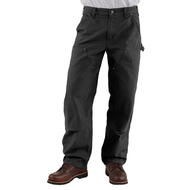 Weekend Specials to Celebrate Carhartt Men's Washed Duck Double-Front Work Dungaree_Black Weekend Specials to Celebrate Carhartt Men's Washed Duck Double-Front Work Dungaree_Black