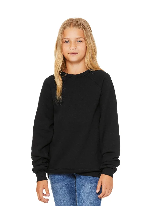 Super Bargain Bella+Canvas Youth Sponge Fleece Raglan Sweatshirt