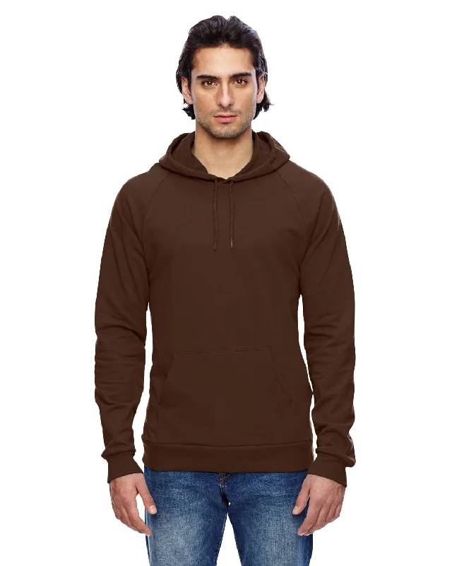 Lowest Price American Apparel Unisex California Fleece Pullover Hoodie | Brown