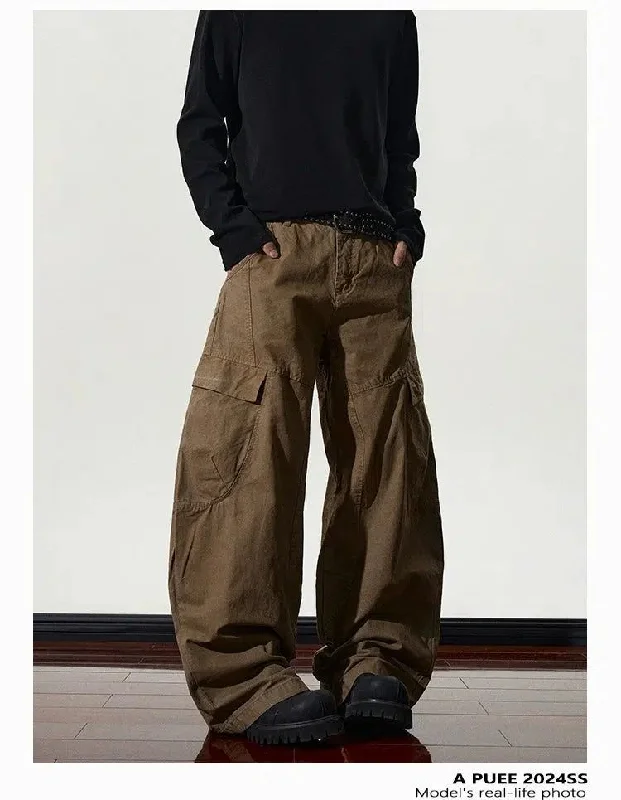 Quick Deals Big Pocket Machete Cargo Pants