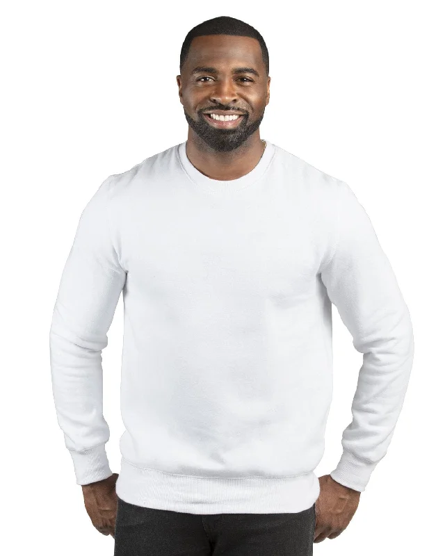Buy More, Save More Threadfast Apparel Unisex Ultimate Crewneck Sweatshirt | White