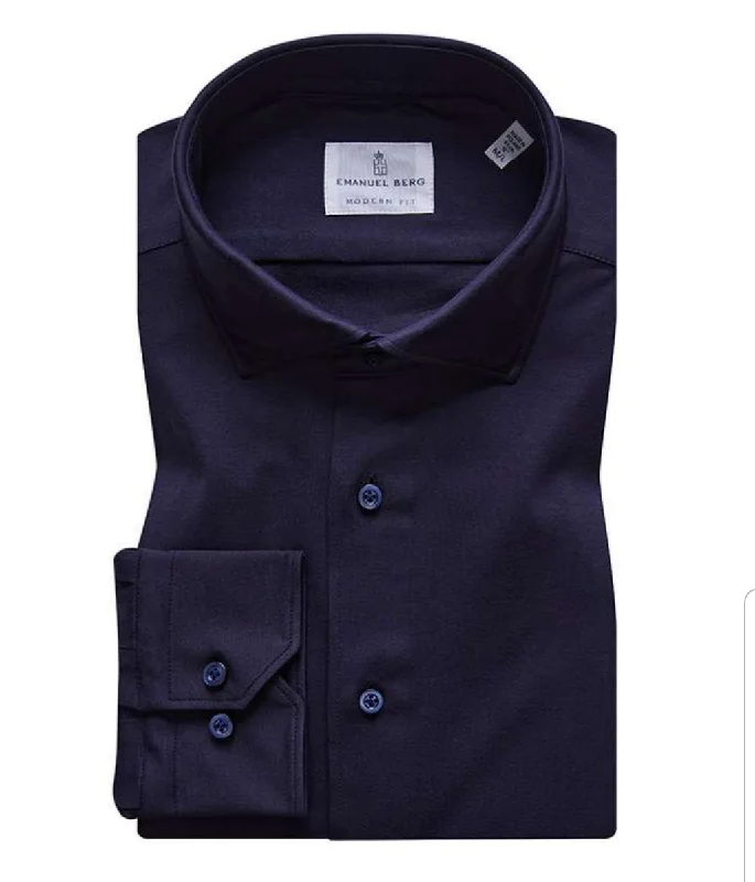 Mega Sale Modern 4Flex Stretch Shirt SF 16605122BYMF Navy