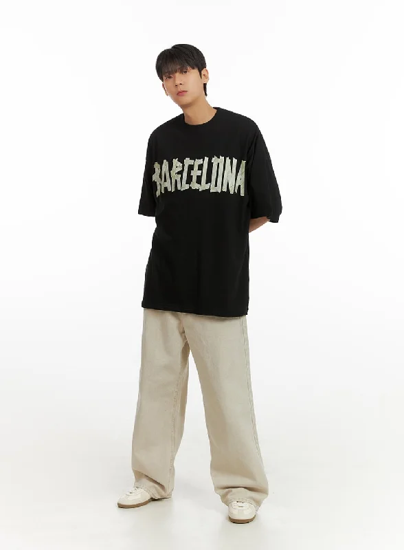 Best Seller Men's Wide Fit Cotton Pants IU419