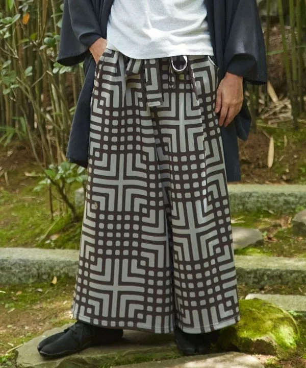 Hurry Up SHOSHA - Men's Wide Leg Pants