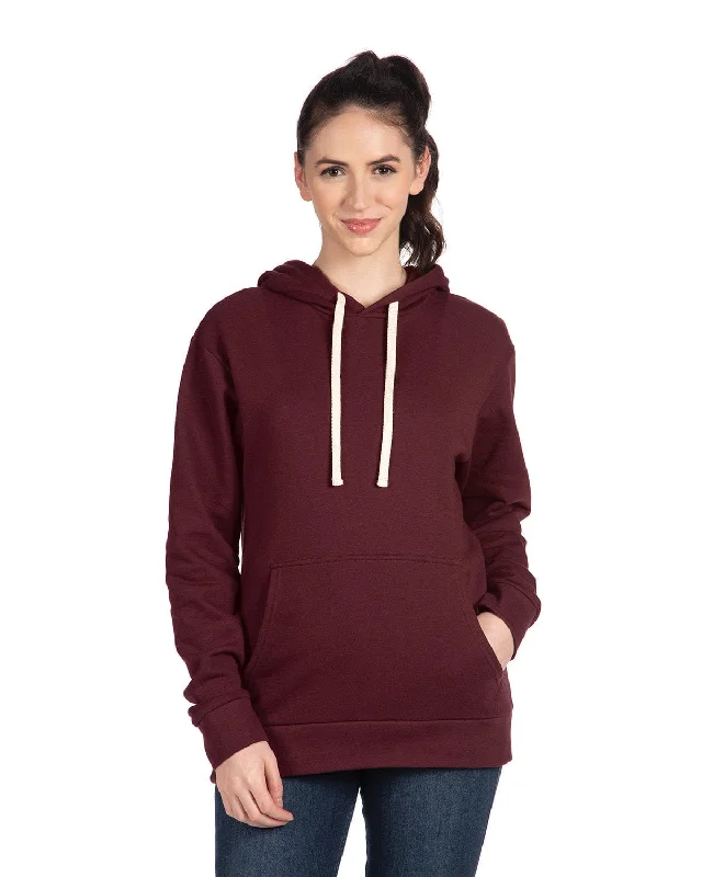 Crazy Savings Next Level Apparel Unisex Santa Cruz Pullover Hooded Sweatshirt | Oxblood Crazy Savings Next Level Apparel Unisex Santa Cruz Pullover Hooded Sweatshirt | Oxblood