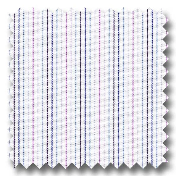 Special Price Blue and Burgundy Multiple Stripe 2Ply Broadcloth - Custom Dress Shirt Special Price Blue and Burgundy Multiple Stripe 2Ply Broadcloth - Custom Dress Shirt