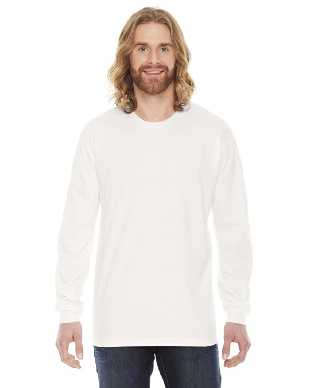 Your Weekend, Your Savings American Apparel Unisex Fine Jersey Long Sleeve T-Shirt | Creme Your Weekend, Your Savings American Apparel Unisex Fine Jersey Long Sleeve T-Shirt | Creme