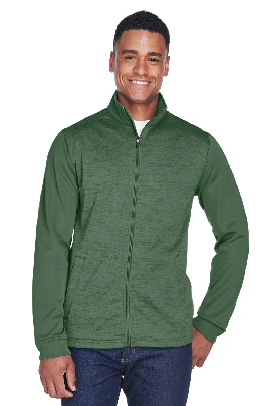 Final Offer Devon & Jones Mens Newbury Fleece Full Zip Sweatshirt w/ Pockets - Forest Green Final Offer Devon & Jones Mens Newbury Fleece Full Zip Sweatshirt w/ Pockets - Forest Green