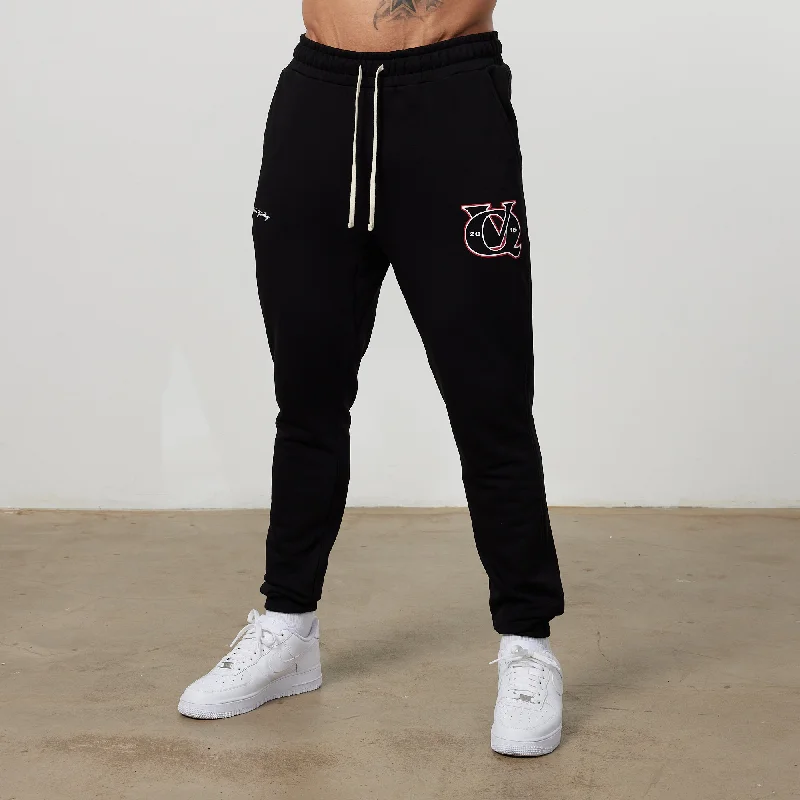 Weekend Offers That Please Vanquish TSP Black VQ Interlock Tapered Sweatpants