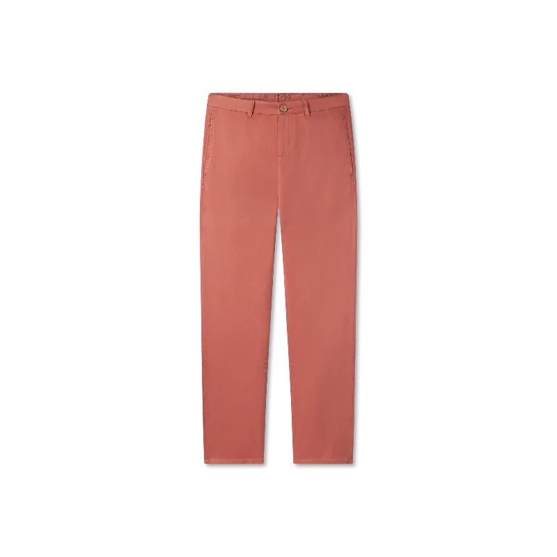 Closeout Sale SEAWASH™ Grayton Twill Pant - Burnt Orange