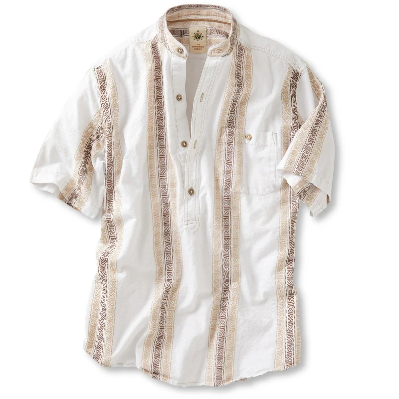 Exclusive Offer Mullumbimby Jacquard Front Henley