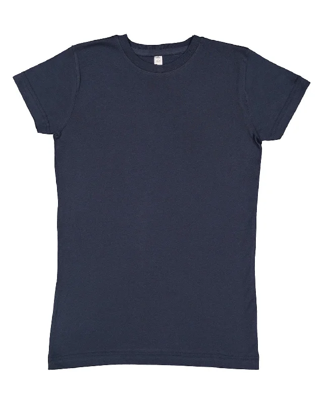 Weekend Specials to Grab LAT Ladies Fine Jersey T-Shirt | Denim