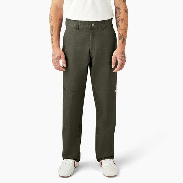 Take Action Dickies Skateboarding x Spitfire Wheels Double Knee Pants Olive Green