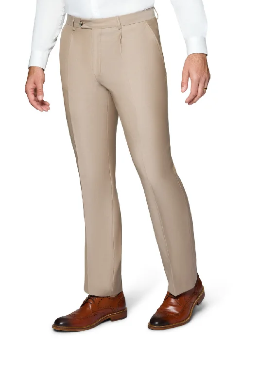 Time-Limited Offer Berragamo Elegant Modern Fit Pants - Taupe