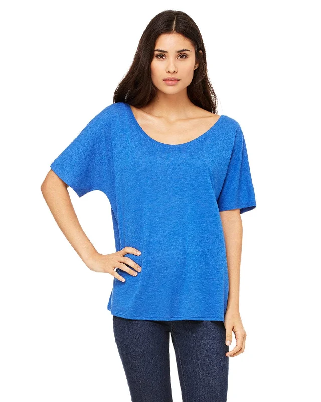 Reduced Prices Bella+Canvas Ladies Slouchy T-Shirt | True Royal Trbd