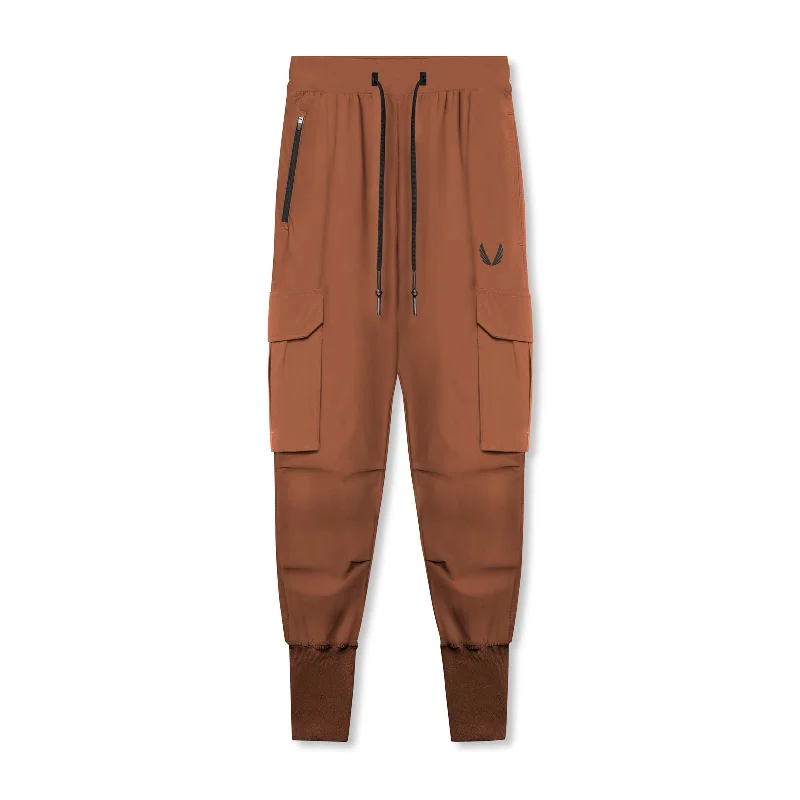 Weekend Offers That Please 0825. Tetra-Lite® Cargo High Rib Jogger - Rust